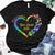 Butterflies Heart Memorial Personalized Shirt