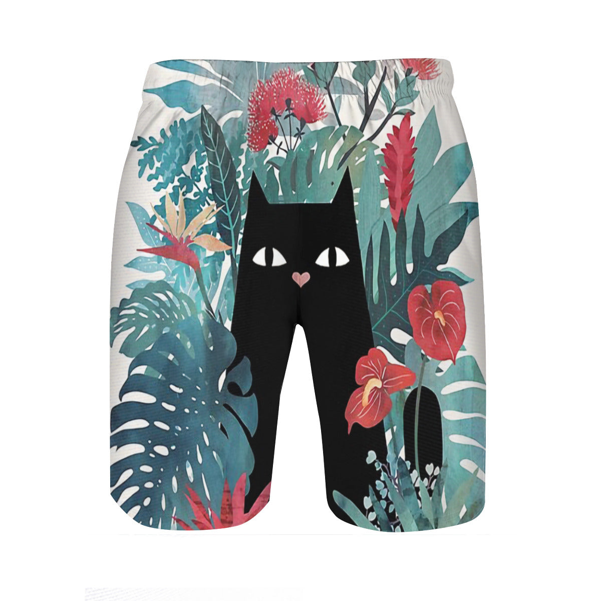 Popoki Graphic Men's Swim Trunks No.CL7XZS