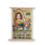 Doll Girl Goes Into The Garden Personalized Wooden Poster Hanger