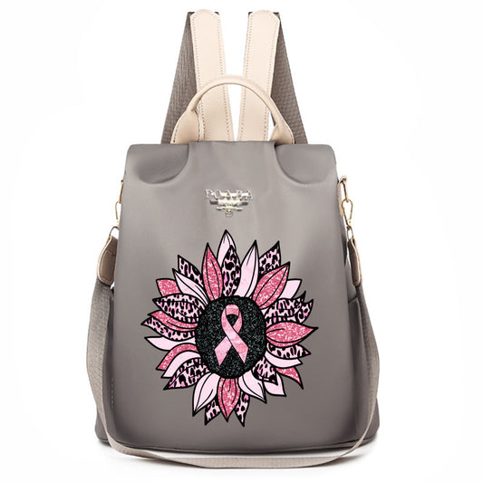 Pink Sunflower Backpack No.F3QCX3