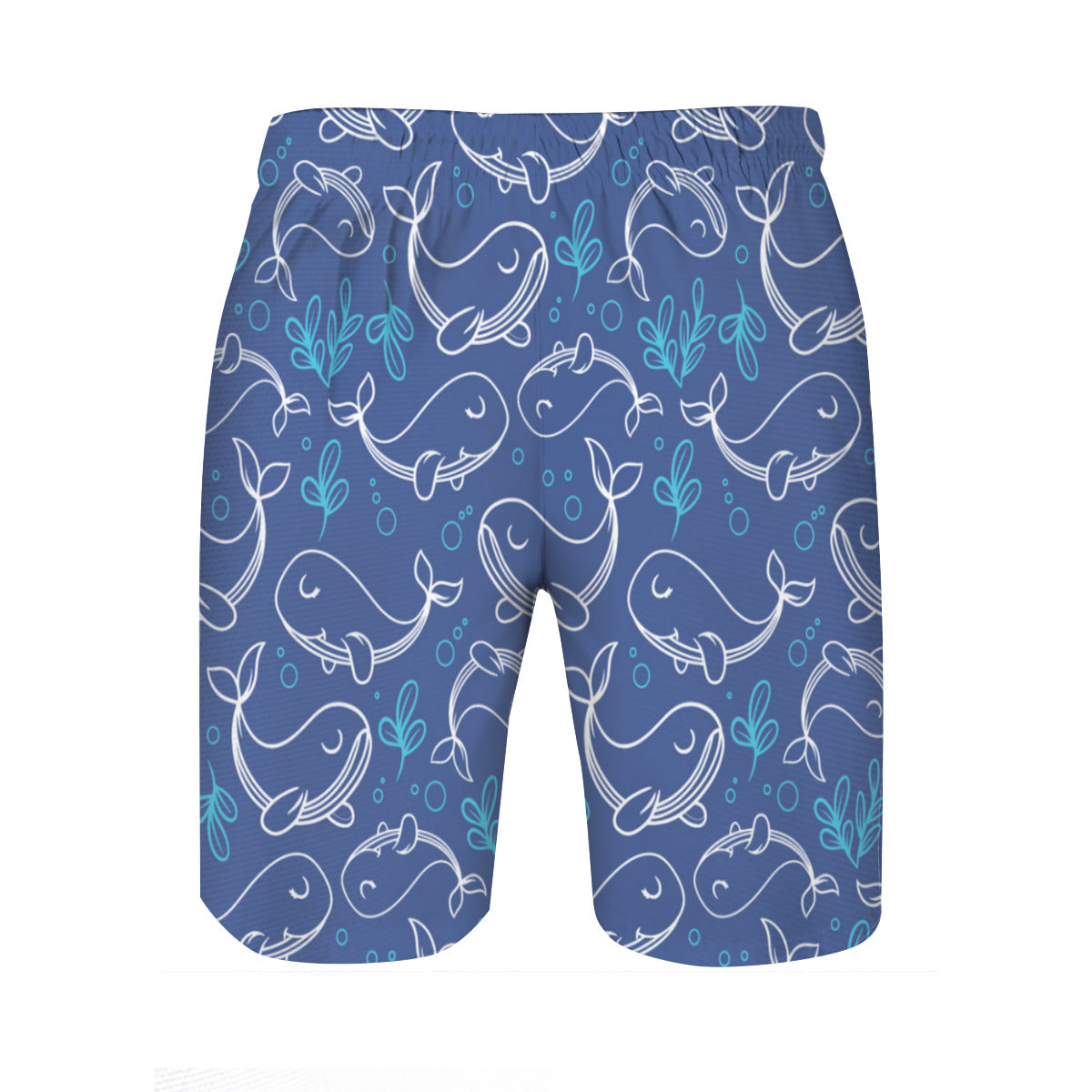 Cute Whale 2 Men's Swim Trunks No.FX3ACD