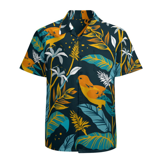 Tropical Leaves 013 Hawaiian Shirts No.GW5WEJ