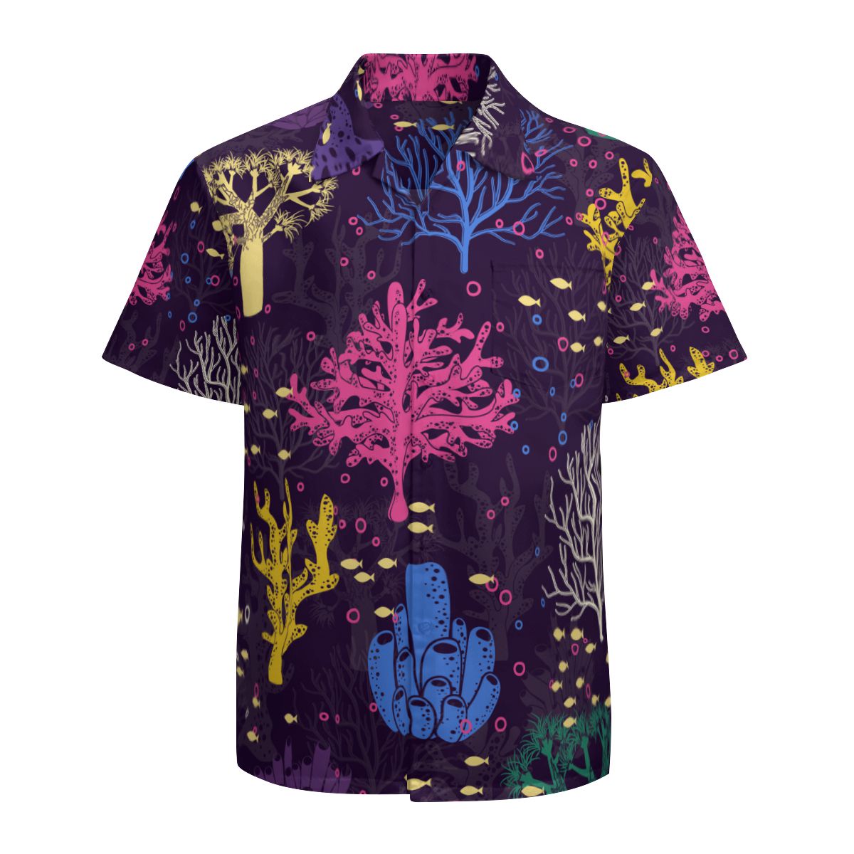 Coral Hawaiian Shirts No.JHFCIW