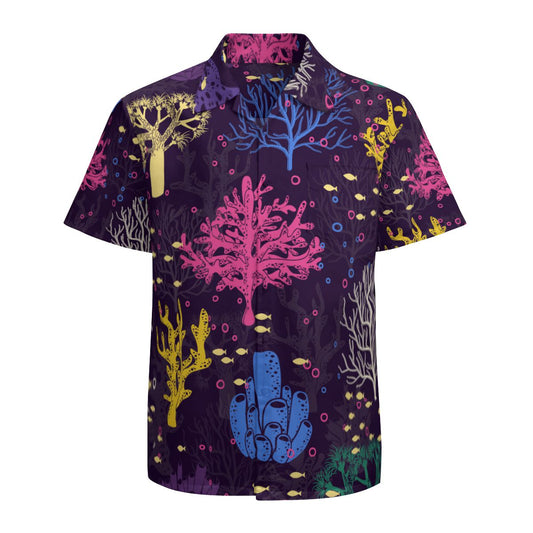 Coral Hawaiian Shirts No.JHFCIW