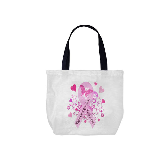 Breast Cancer Awareness Canvas Bag No.ICP98S