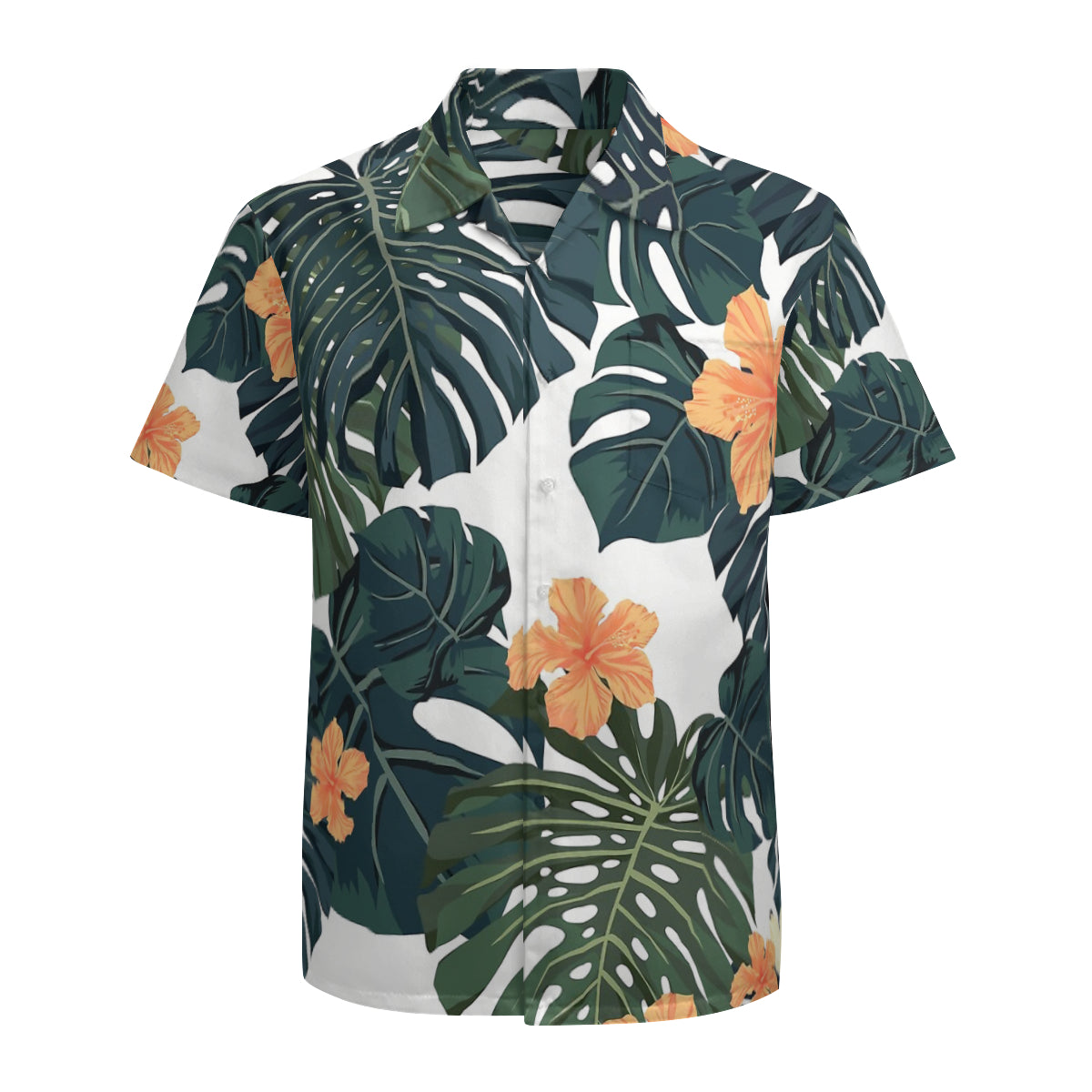 Tropical Blossom Graphic Hawaiian Shirts No.LGIUVL