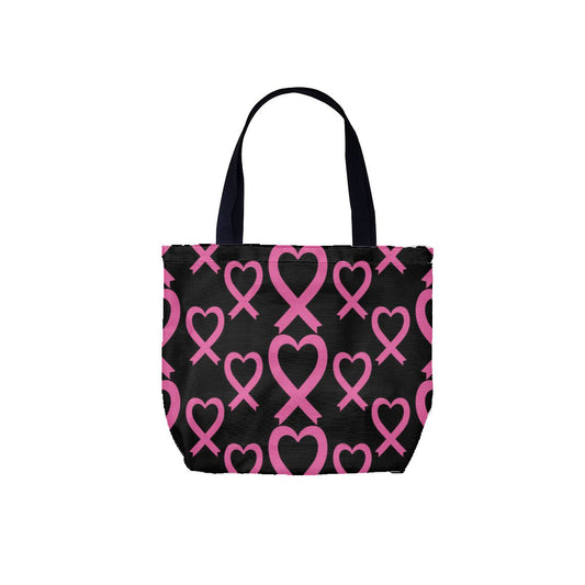Pink Ribbon Breast Cancer Awareness Canvas Bag No.SISK7Z