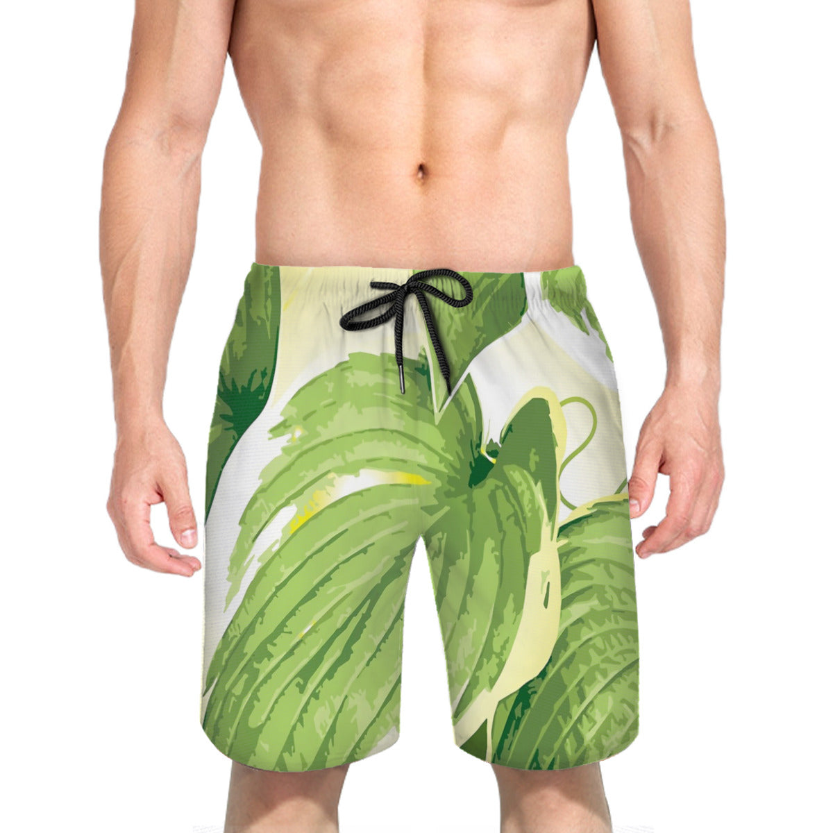 Ficus Plant 13 Graphic Men's Swim Trunks No.N35WO8