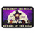 Never Mind The Witch - Gift For Dog Lovers - Personalized Custom Doormat