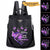 Purple Heart Butterflies Personalized Backpack