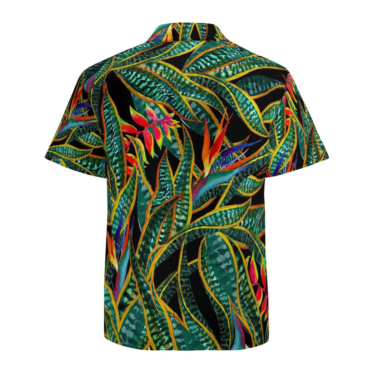 Dark Cactus Party Graphic Hawaiian Shirts No.QP4O46