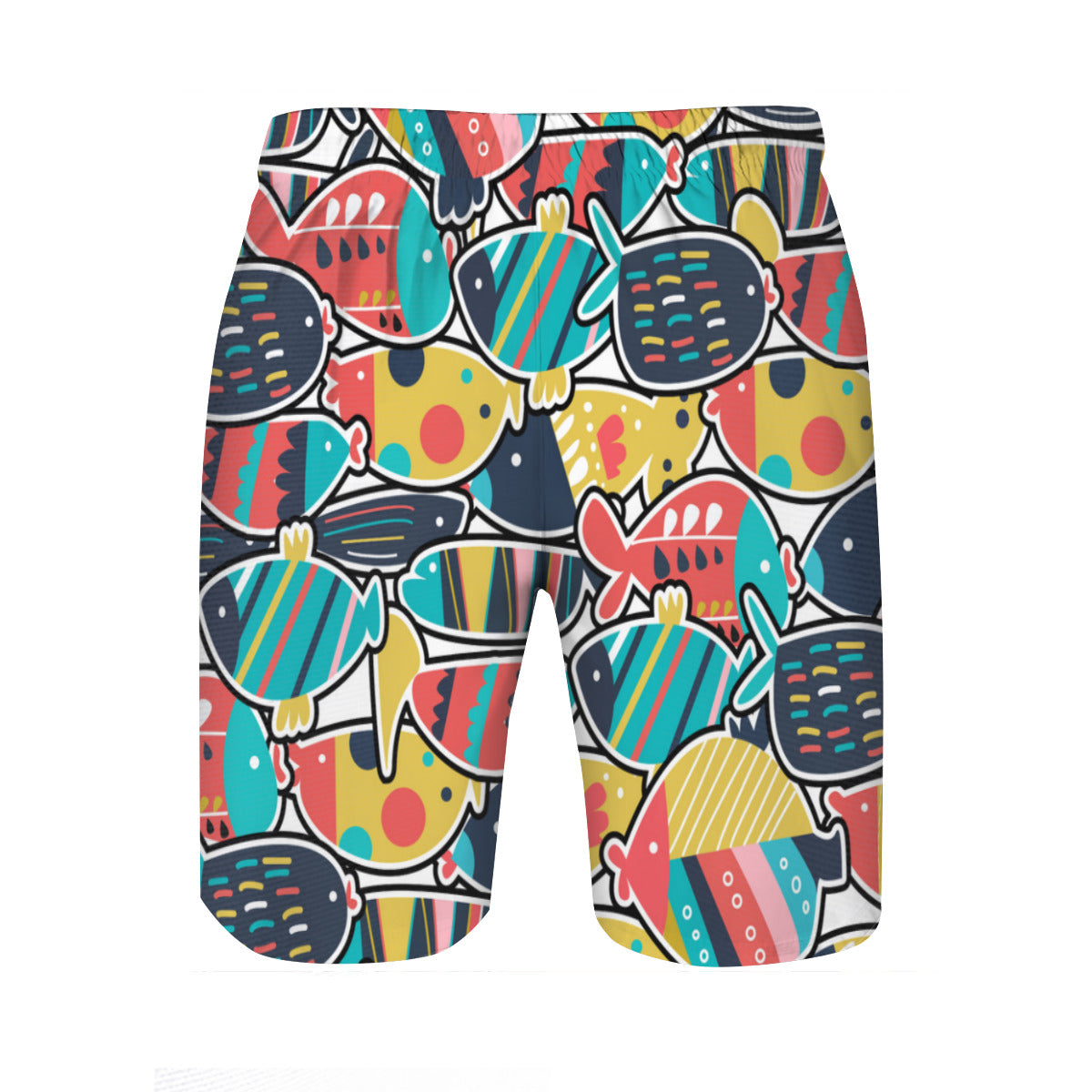 Cute Fishes Set Men's Swim Trunks No.RJX5R6