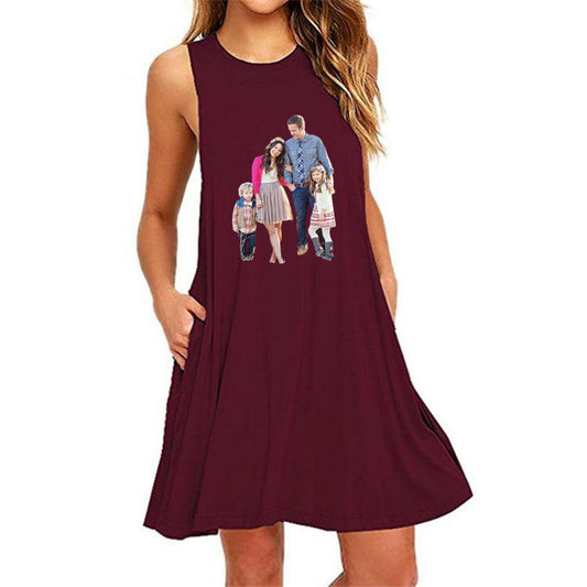 Custom Photo, Personalized Photo Woman Dresses