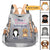 This Dog Cat Mom Fur Mama Belongs To Personalized Backpack