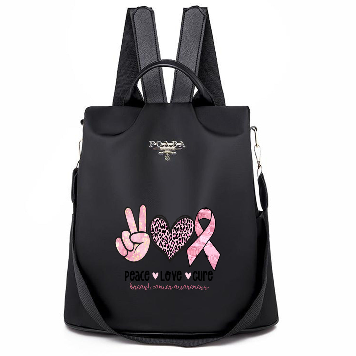 Breast Cancer Cure Backpack No.UQ8AOR