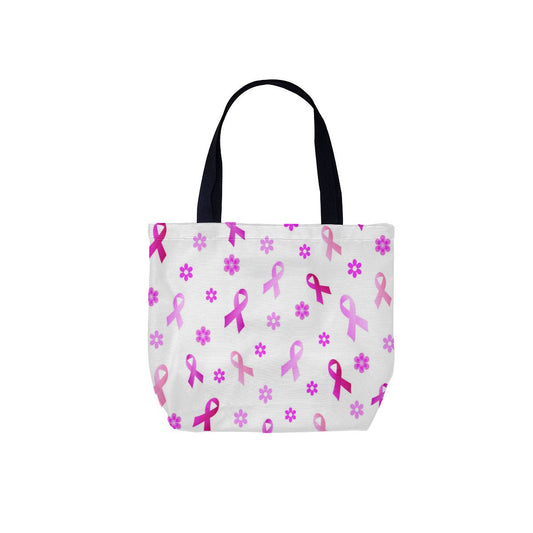 Breast Cancer Pink Ribbon Canvas Bag No.DVKLF4