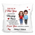 Doll Couple Found My Missing Piece Valentine‘s Day Anniversary Gift For Him For Her Personalized Polyester Linen Pillow