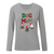 Dog Mom Christmas Pattern Peeking Dog Personalized Long Sleeve Shirt