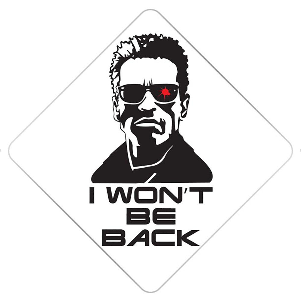 I Won't Be Back Grad Cap Tassel Topper