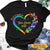 Butterflies Heart Memorial Personalized Shirt