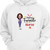 Santa‘s Favorite Doll Nurse Personalized Hoodie Sweatshirt